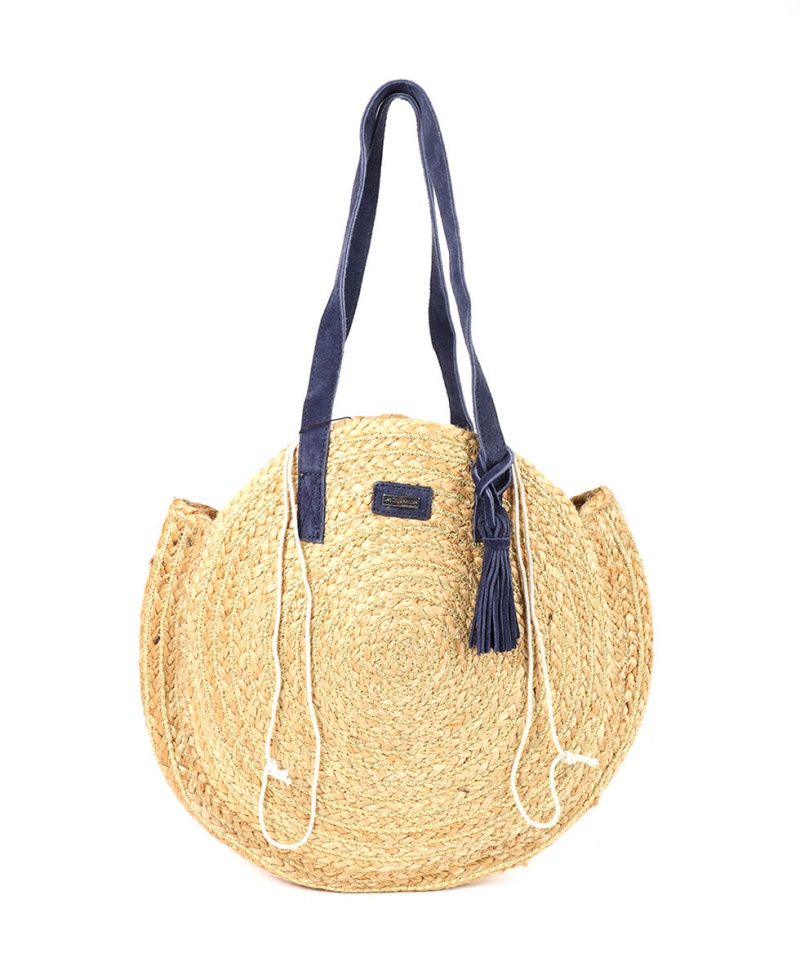 Panier rond Les Tropeziennes GOBI Bleu Marine Femme|QXFC-03428635